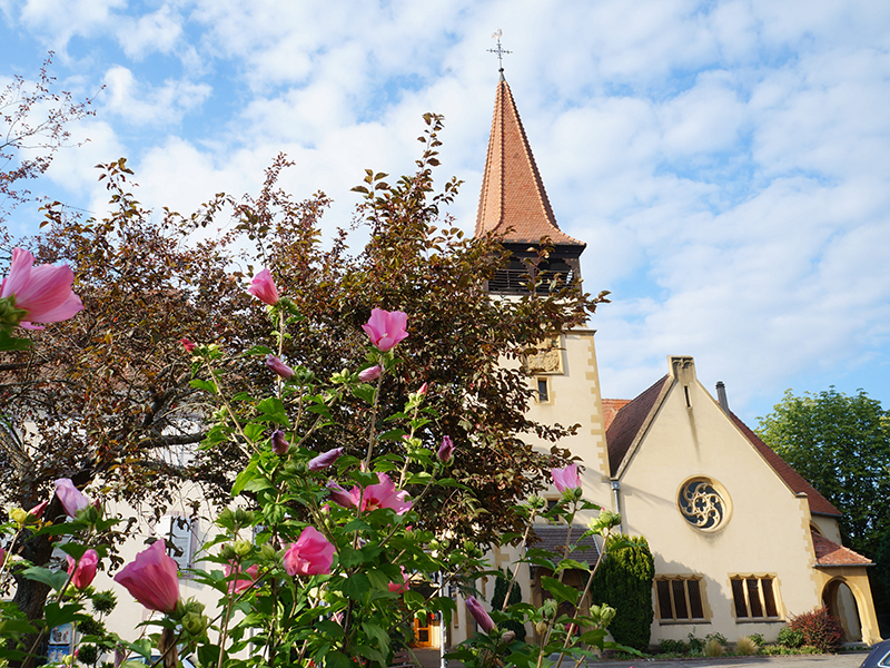 Culte protestant en plein air à la “Ferme Mérius”