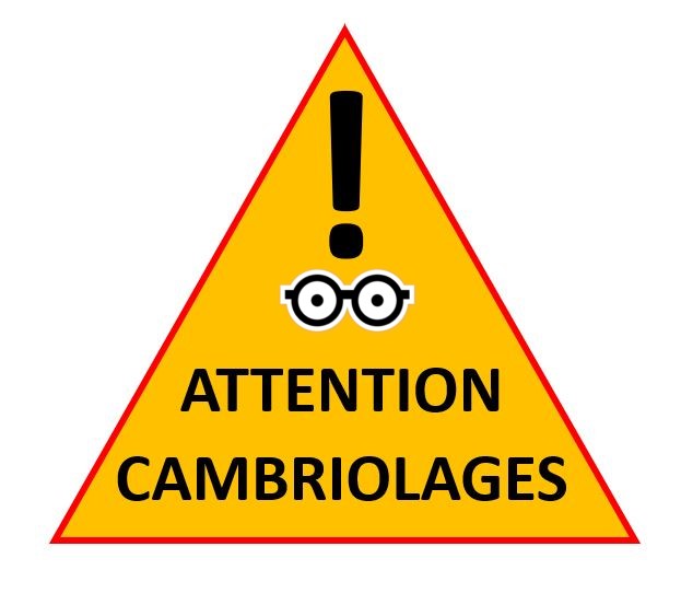 Attention : Reprise des cambriolages