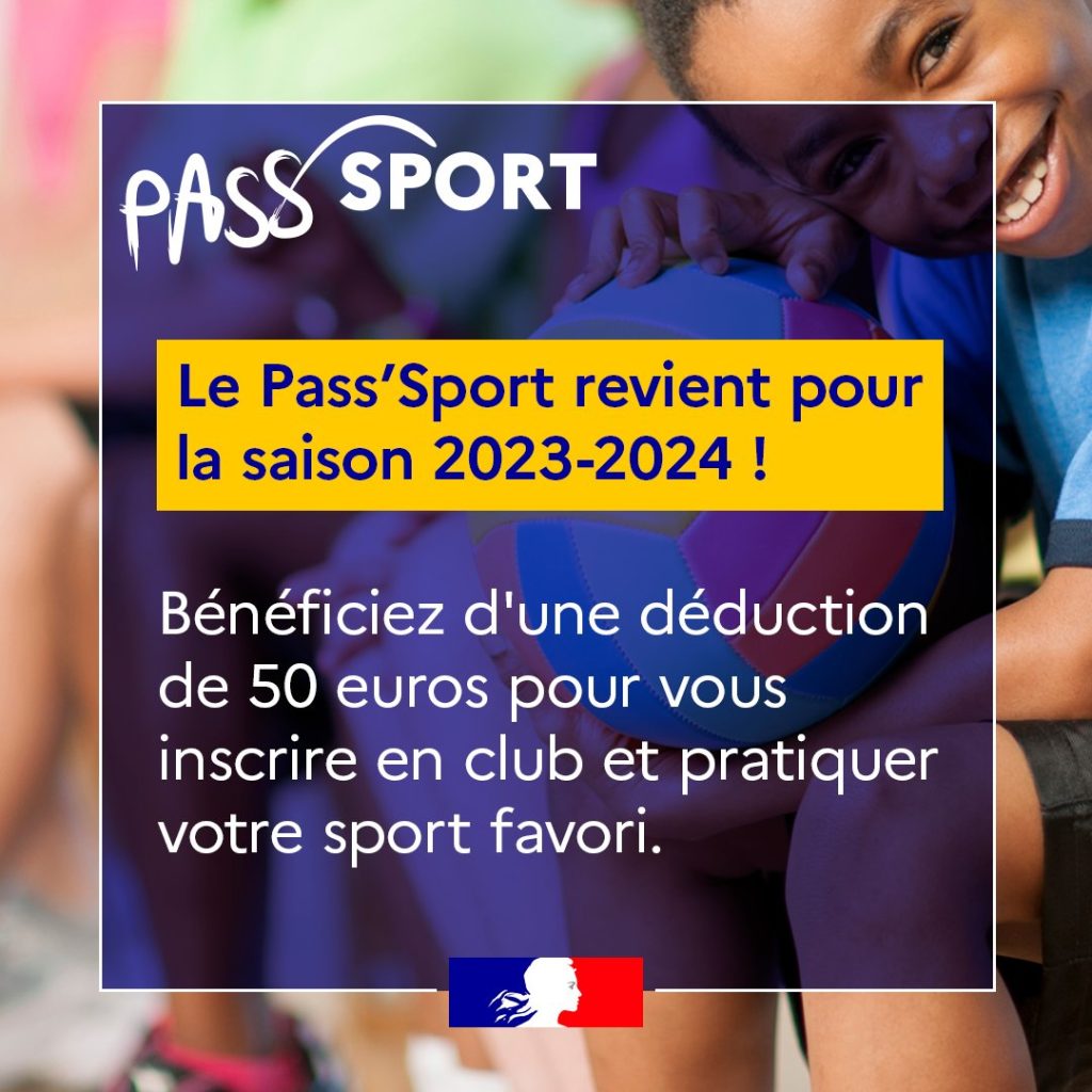 PASS SPORT – Saison 2023-2024