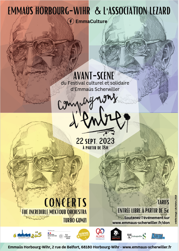 AVANT-SCENE du Festival Culturel et Solidaire d’Emmaüs