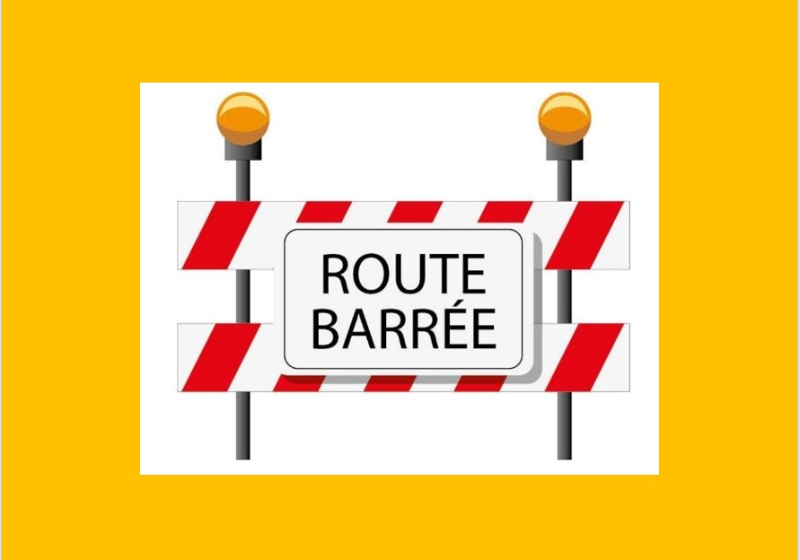 ROUTE BARRÉE : RD111 – au niveau du 175 Grand’ Rue – Période du 24 février au 11 mars 2024