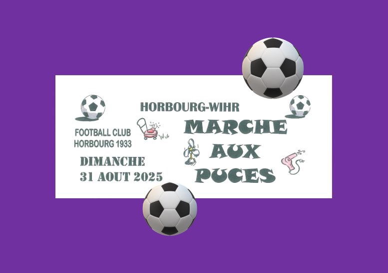 Marché Aux Puces organisé par le F.C.H. : Dimanche 31 Août 2025
