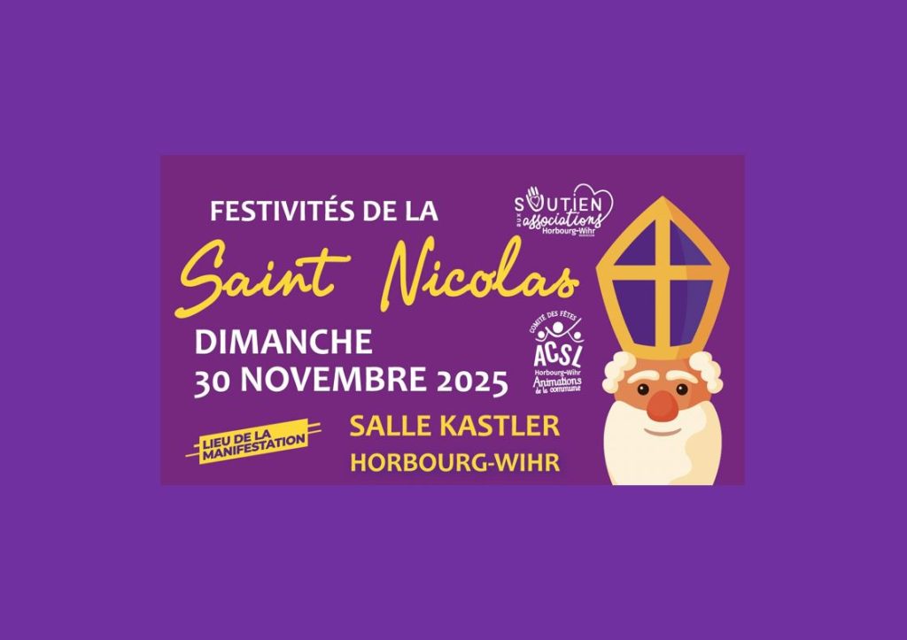 FESTIVITES DE LA SAINT-NICOLAS : Spectacle, marché artisanal et vente de sapins de Noël !