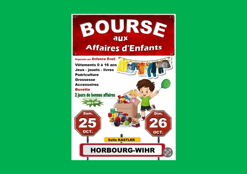 🌟 BOURSE AUX AFFAIRES D’ENFANTS 🌟
