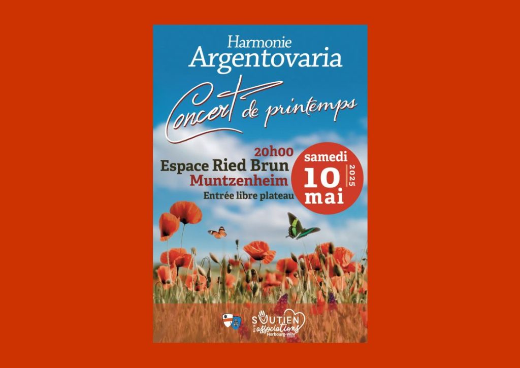 HARMONIE ARGENTOVARIA : CONCERT DE PRINTEMPS