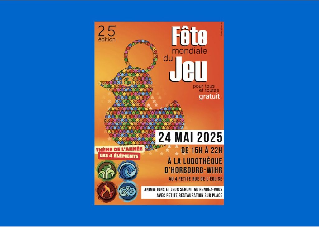🎲🌍 FÊTE MONDIALE DU JEU – 25ème ÉDITION ! 🌍🎲