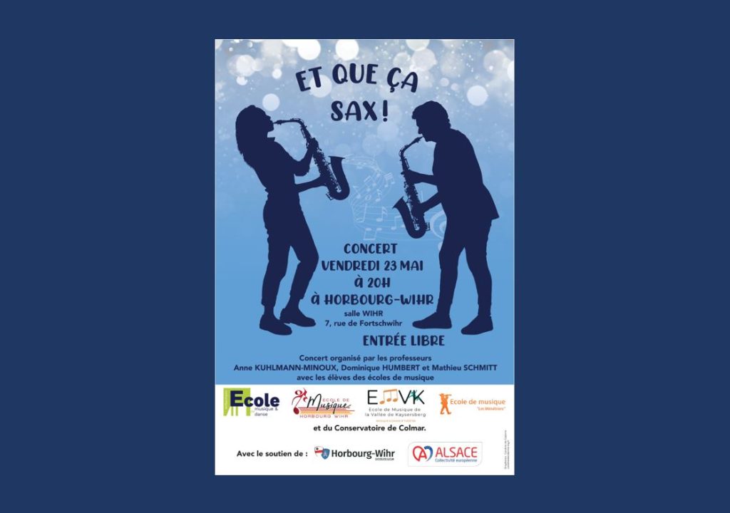 CONCERT : « ET QUE ÇA SAX ! « 