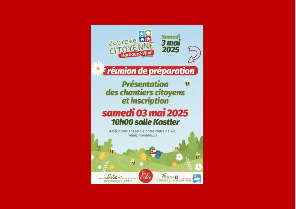 Journée Citoyenne 2025 : Réunion de préparation
