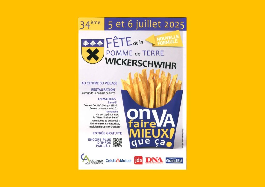 34ème FÊTE de la POMME de TERRE à WICKERSCHWIHR