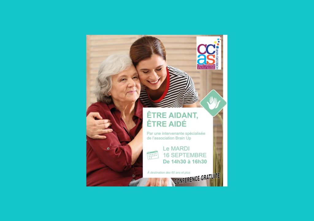 📣 Conférence gratuite pour les +60 ans ✨ « Être aidant : accompagner, être accompagné, se protéger » ✨