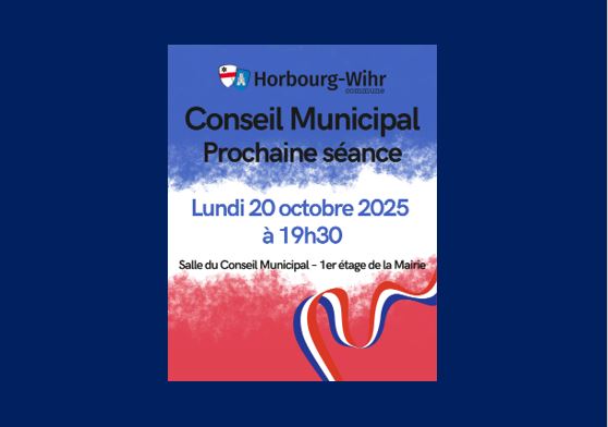 Conseil municipal – Séance du 20 octobre 2025