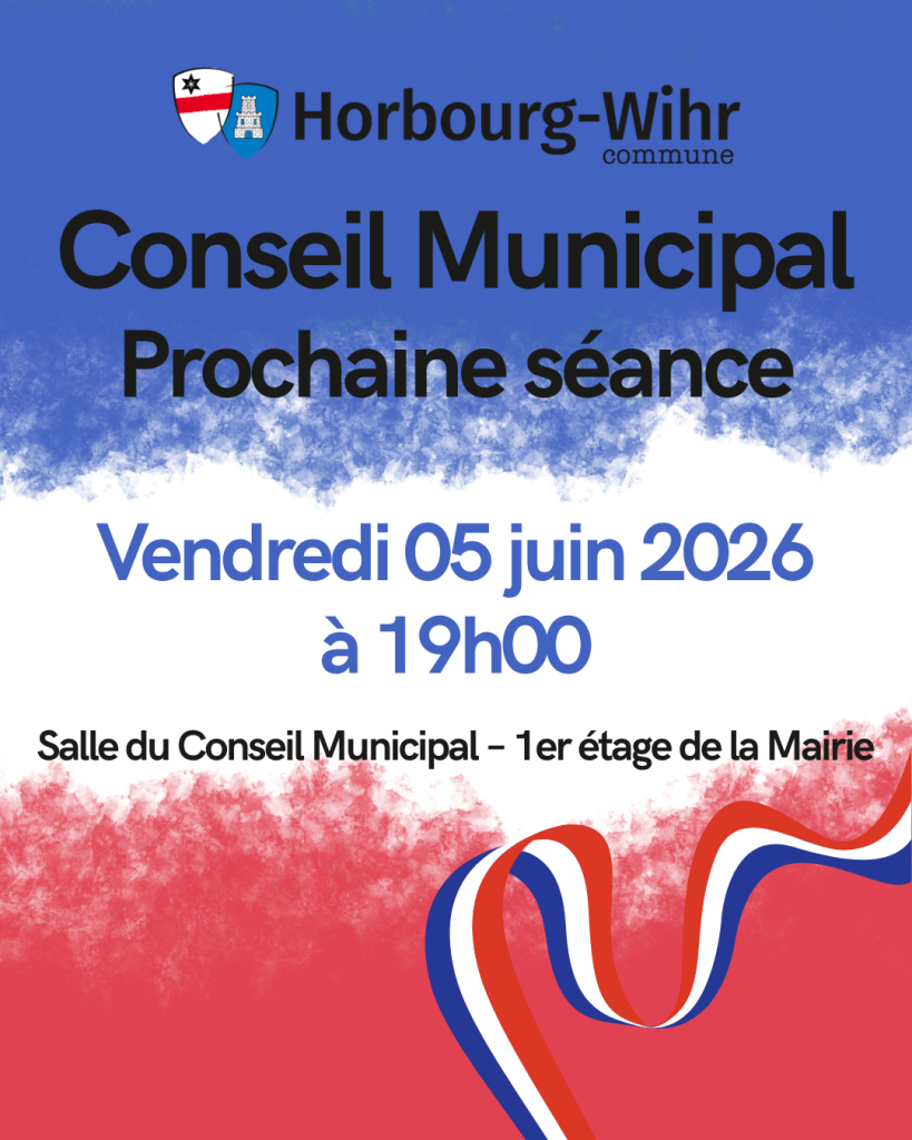 Conseil municipal – Séance du vendredi 5 juin 2026