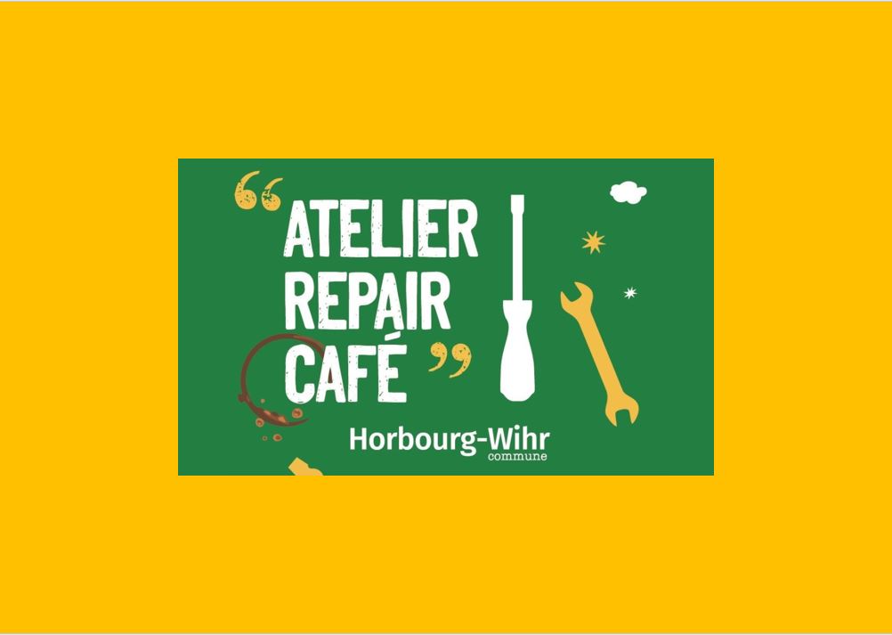 PROCHAIN ATELIER « REPAIR CAFÉ » PROCHAIN ATELIER « REPAIR CAFÉ »