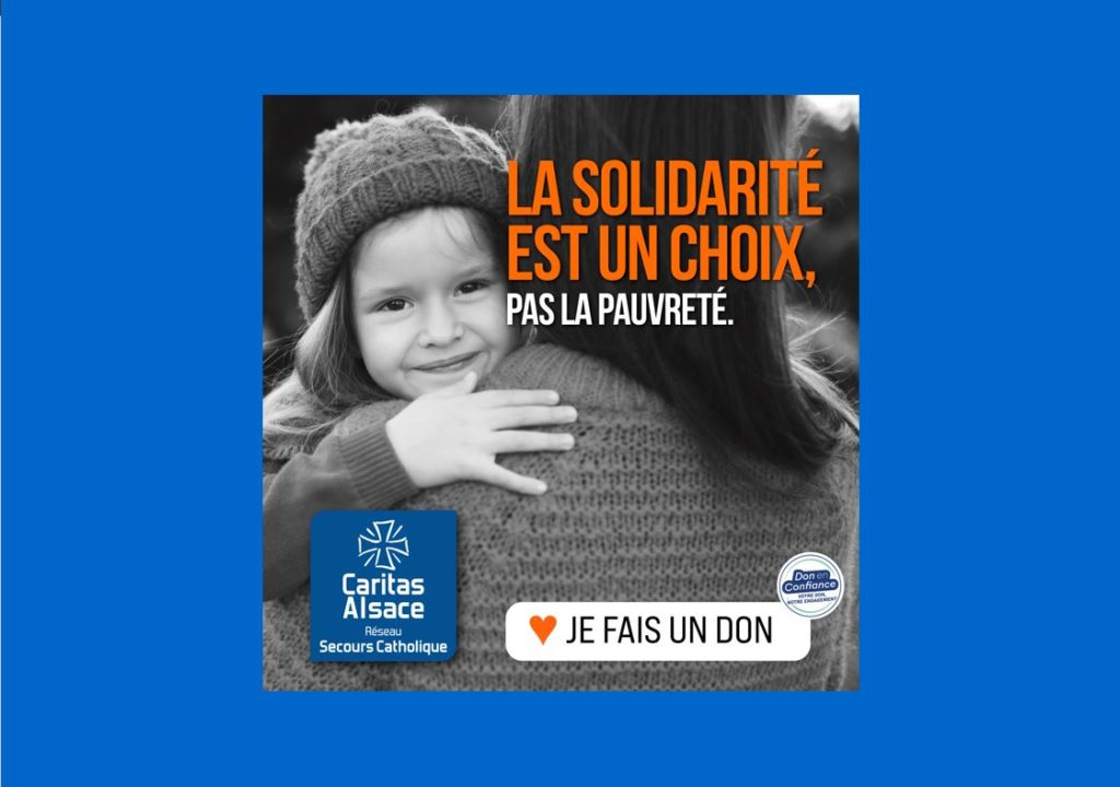 Caritas Alsace – Réseau Secours Catholique lance sa collecte annuelle 🙏