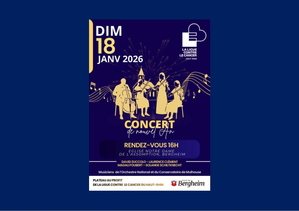 LA LIGUE CONTRE LE CANCER : CONCERT De Nouvel An