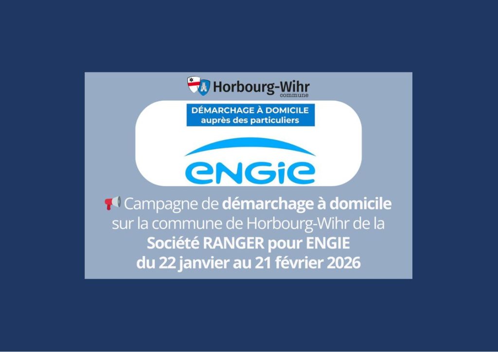 Campagne de démarchage à domicile janvier – février 2026 (Groupe RANGER pour ENGIE)