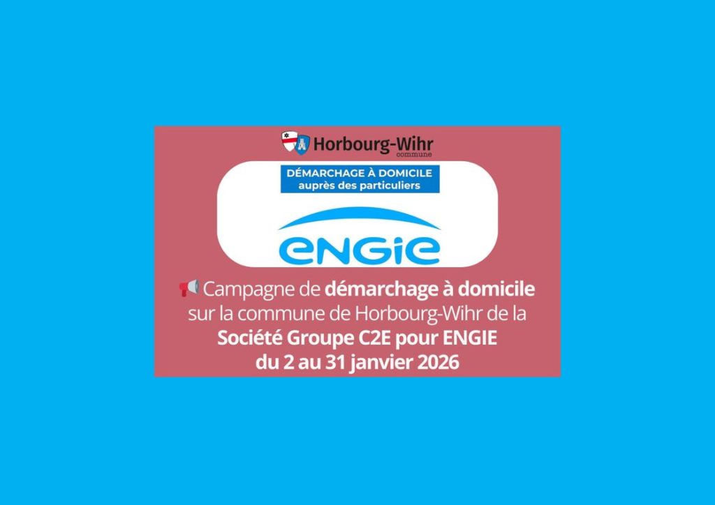 Campagne de démarchage à domicile janvier 2026 (Groupe C2E pour ENGIE)