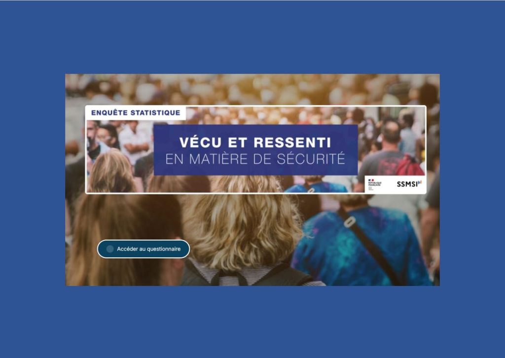 Information – Enquête nationale sur la sécurité (VRS) du 11 février au 14 juillet 2026