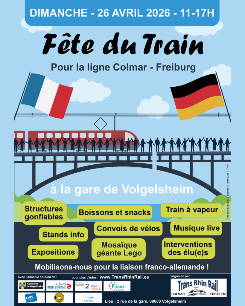 🚆🎉 Fête du Train – Ligne Colmar – Freiburg 🎉🚆