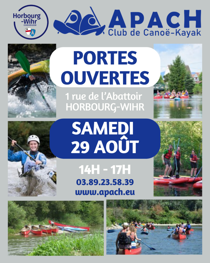 APACH / CANOE-KAYAK-PADDLE : Portes Ouvertes